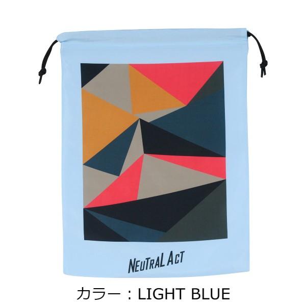 スボルメ(svolme) パッチワークシューズ袋 バッグ (23aw) LIGHT BLUE 123...