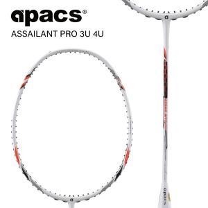 APACS ASSAILANT PRO バドミントン ラケット アパックス バドミントンラケット 38ポンド（ASA-P）｜apacs