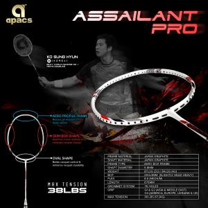 APACS ASSAILANT PRO バドミ...の詳細画像1