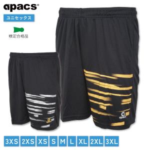 APACS バドミントン ハーフパンツ ゲームパンツ テニスウェア バドミントンウェア テニス パンツ ショートパンツ メンズ レディース BSH105-AT