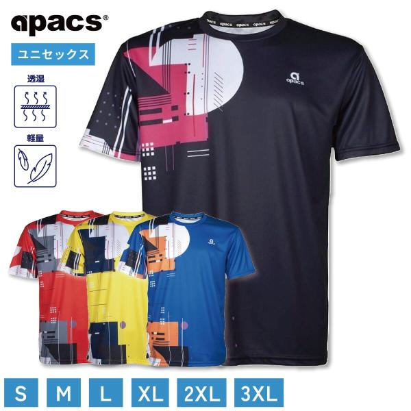 アパックス バドミントン ソフトテニス テニス 軟式テニス ウェア Tシャツ ドライTシャツ ユニセ...