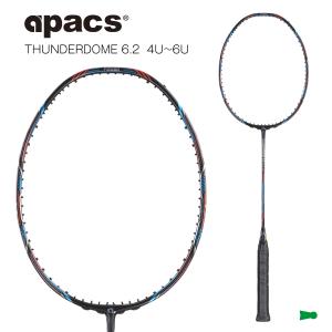 APACS THUNDERDOME 6.2 バドミントン  ラケット アパックス バドミントンラケット 38ポンド（THUN）｜apacs