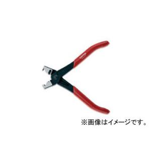 トップトゥル/TOPTUL Clic-R タイプ バンドプライヤー 180mm JEAE0107