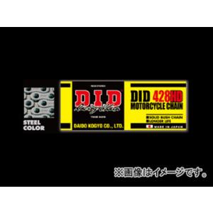 D.I.D スタンダード ノンシールチェーン スチール 118L 428HD ホンダ CRF100F 100cc 2007年〜2009年 2輪｜オートパーツエージェンシー2号店