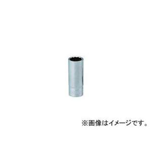 京都機械工具/KTC 9.5sq.セミディープソケット(十二角) 14mm B3M14W(37320...