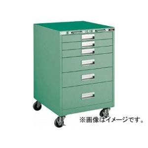 トラスコ中山/TRUSCO キャビネットワゴン 500×550×H750 LVE651C (5182859) JAN：4989999622805の商品画像