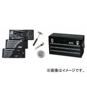 KTC 工具セット（チェストタイプ）[66点組] ソリッドブラック SK3650XBK