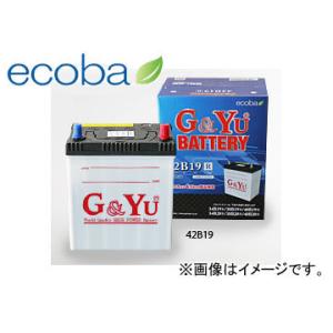 G＆Yu カーバッテリー ecoba（エコバ） ecb-44B19L