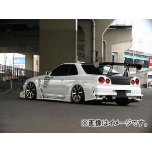 ユーラス/URAS リアバンパー TYPE-GT ニッサン スカイライン R34 2ドア 前期・後期