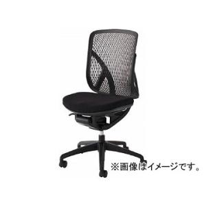 イナバ イエラ ハイバック 肘なし ランバーサポート付き ブラックメッシュ SV0101(75456...