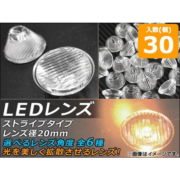 AP LEDレンズ レンズ径20mm ストライプタイプ 選べる6タイプ AP-TH476 入数：1セ...