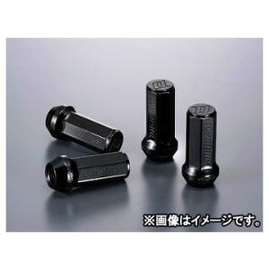 デジキャン クロモリレーシングナット ブラック 7角袋 P1.25 50mm CN7F5012BK-...