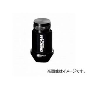 デジキャン アルミレーシングナット ブラック 19HEX袋 P1.25 45mm AN6F4512B...