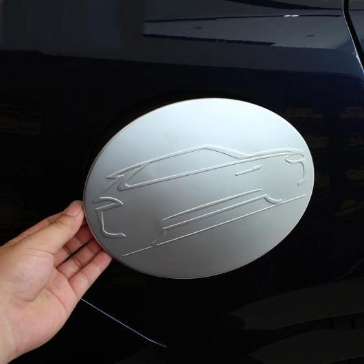 ジャガーF-ペースFペースX761 ABS マットクローム フューエル キャップ カバー トリムステ...