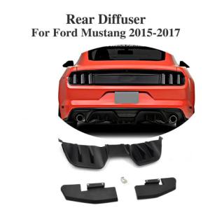 PP リア バンパー リップ スポイラー ディフューザー 適用: フォード マスタング クーペ 2015-2017 AL-DD-8303 AL