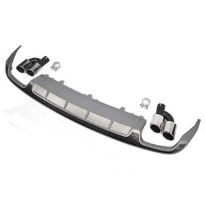 リア オートパーツエージェンシー2号店 16 4 セダン バンパー 適用 Al Dd 8727 エキゾースト 16 自動車 ディフューザー Al Dd 8727 バンパー ドア 素材 適用 テール アウディ Al 17 Pp A6 A6 ベース