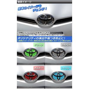 しぶグリーン エンブレム 車 カタカナトヨタエンブレム ドレスアップ 車外アクセサリ Genica Com Br