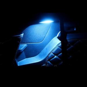 LED トランク 装飾 ライト ランプ 適用: プジョー 3008 5008 2019 2020 インテリア アクセサリー アイス ブルー ライト・ホワイト ライト AL-FF-4320 AL｜apagency02
