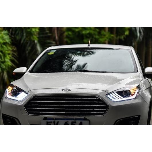 適用: フォード/FORD エスコート ヘッドライト 2015 LED DRL キセノン バルブ D...