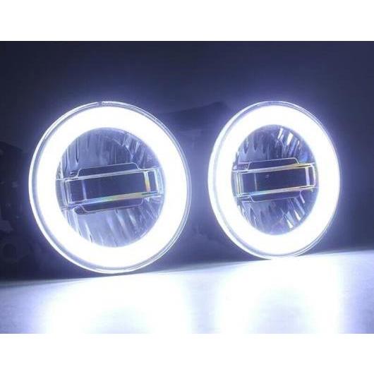 3in1 ファンクション オート LED エンジェルアイ デイタイムランニングライト プロジェクター...