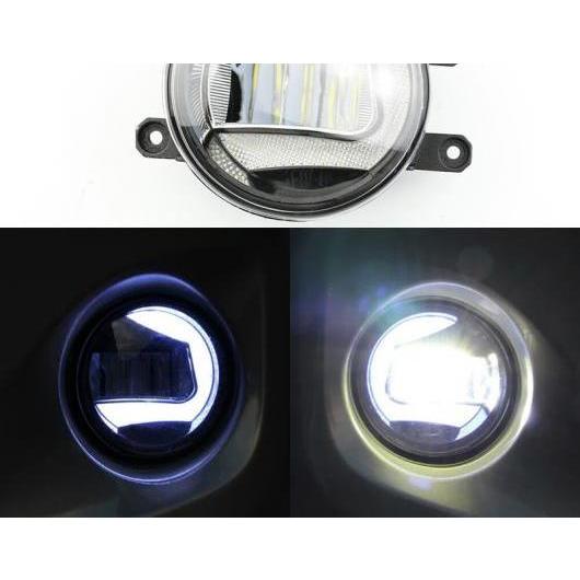 2in1 ファンクション セーフティー ドライビング オート バルブ LED デイタイムランニングラ...