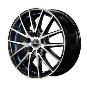 MID RX27 ホイール BMP＋UC BLUE 14インチ×4.5J +45 4H100 国産車 入数：1台分(4本)｜apagency02