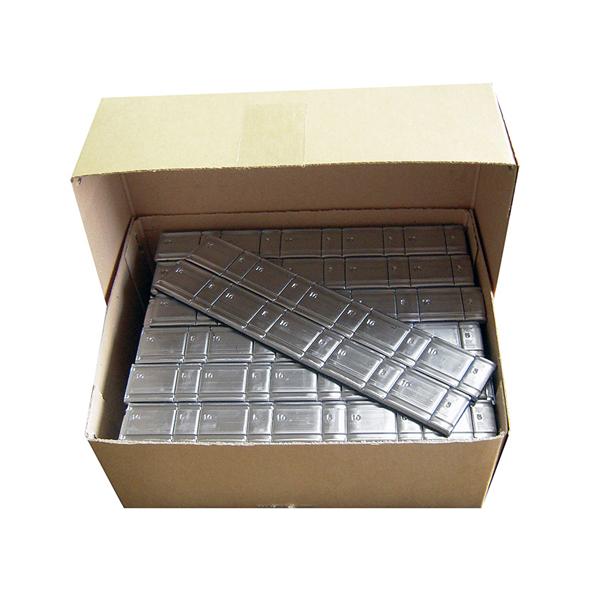 泉産業貿易 鉛製接着式バランスウェイト 板タイプ 5g＋10g 黒テープ 刻印無 入数：6KG入(5...