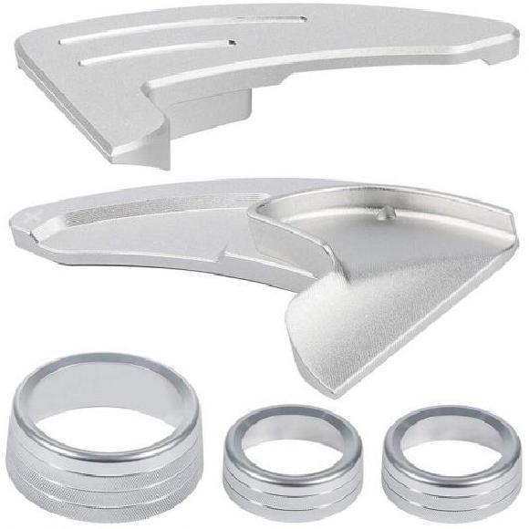 ステアリング ホイール シフト パドル + エア コンディション スイッチ CD ボタン ノブ 適用...