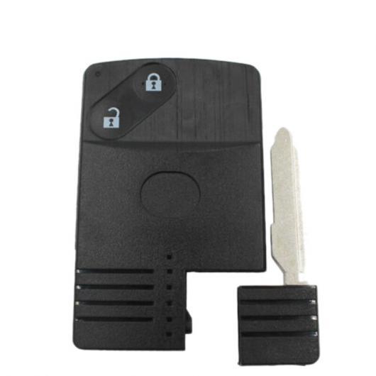 2 ボタン スマート カード リモート キー シェル ケース 適用: マツダ 5 6 CX-7 CX...