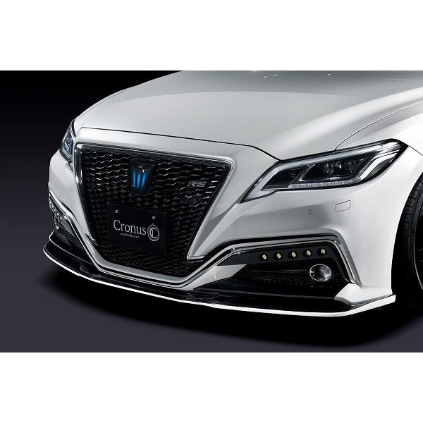 シルクブレイズ クロノス フロントスポイラーType-S 純正色＋ブラック(202) トヨタ クラウ...