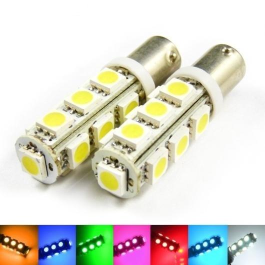 10ピース BA9S T4W 1895 5050 13SMD 13LED ランプ サイド LED ラ...