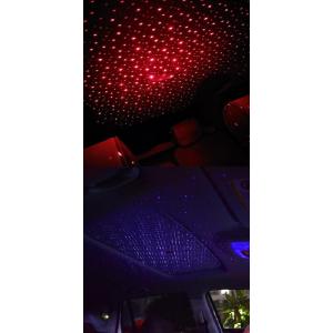 USB ルーフ スター ナイト ライト プロジェクター 装飾 ギャラクシー ランプ 装飾 レッド ラ...