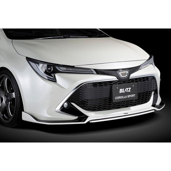 ブリッツ/BLITZ エアロスピードRコンセプト フロントリップスポイラー 塗装済 トヨタ カローラ...