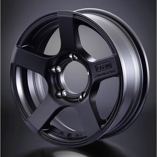 モーターファーム/Motor Farm J-REVOLUTION ホイール マットブラック 16イン...