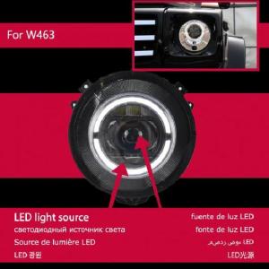 ベンツ HELLA製 W463 Gクラス 左右 バイキセノンヘッドライト 07y