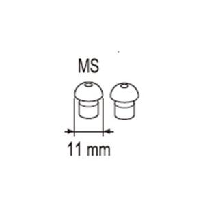 オムロン/OMRON イヤメイト用耳せん MS 入数：2個入 AK-EACP-MS