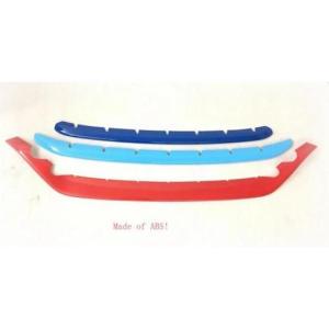 フロント バンパー メッシュ センター グリル グリル モールディング ストリップ カバー トリム 3ピース 適用: ホンダ CRV カラフル AL-PP-4322 AL