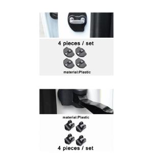 インテリア キット ドア ストッパー 防水 保護 カバー ドア ロック カバー トリム 適用: テス...