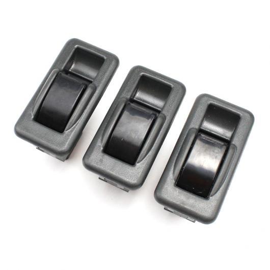 3ピース 電動 パワー ウインドウ コントロール スイッチ ボタン FR RL RR 5PINS 適...
