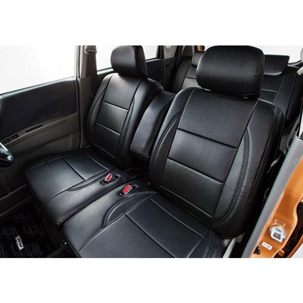 エムライン/mLINE シートカバー ブラック スタンダード 2289 トヨタ ハイラックスサーフ ...