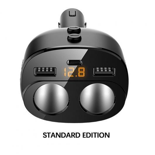 シガーソケット ソケット スプリッタ チャージャー デュアル USB QC 3.0 クイック 充電 ...