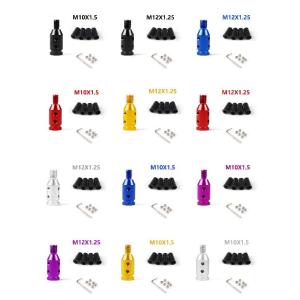 ユニバーサル マニュアル ギア シフト ノブ アダプタ 適用: M10X1.5/M12X1.25 糸...