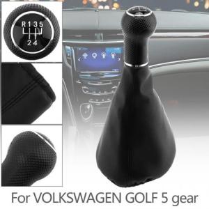 5速 プラスチック+PU レザー ギア シフト ノブ ダスト カバー 適用: VW ゴルフ MK4 ボーラ ポロ/セアト コルドバ インカ イビサ AL-RR-7673 AL｜apagency02