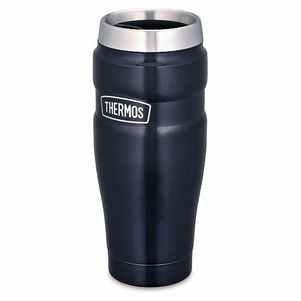 サーモス/THERMOS 真空断熱タンブラー ミッドナイトブルー 470ml ティーフック・保冷保温...