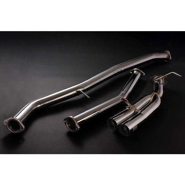 D-MAX 直管デュアルマフラー 日産 マークII/チェイサー/クレスタ JZX100 80φ DM...