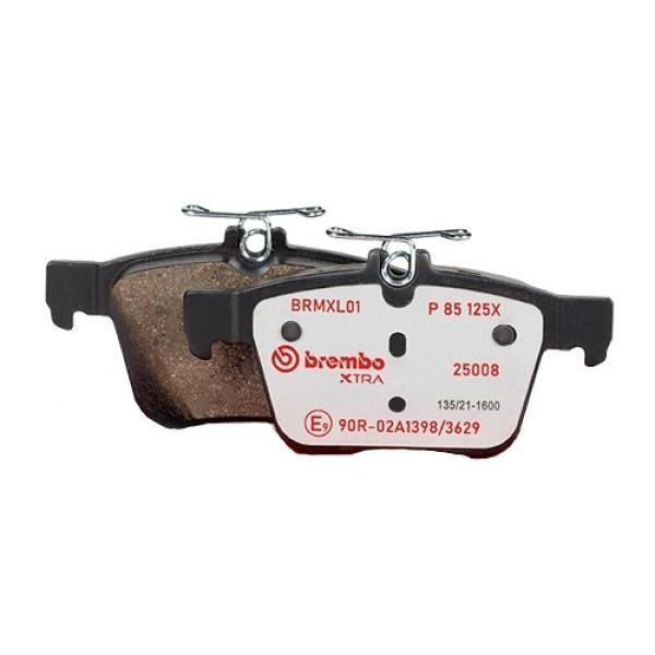 ブレンボ ブレーキパッド エクストラパッド リア アウディ A1 8XCTH 1.4 TFSI ur...