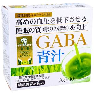 九州GreenFarm カラダケア GABA青汁 3g×30袋入｜apagency02