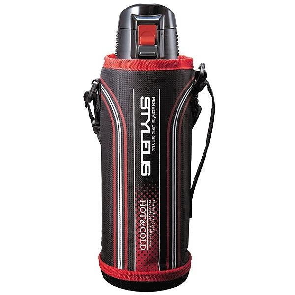 スポーツマグ スタイラス レッド 1.0L ポーチ付 F-2677・レッド(0390019)