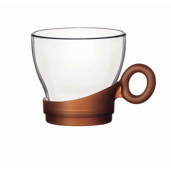 Bormioli Rocco(ボルミオリロッコ) デミタス オスロカラー ブラウン 100cc 入数...