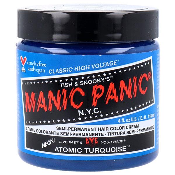 MANIC PANIC ヘアカラークリーム アトミックターコイズ 118mL 「マニパニ」の愛称で知...